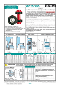 Page 335 : Centaflex Série A Centaflex Série A
