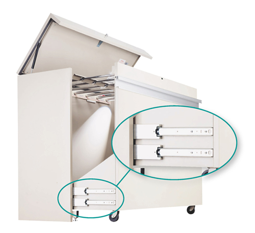 Glissière GLT9301RC à forte capacité de charge Glissière GLT9301RC à forte capacité de charge