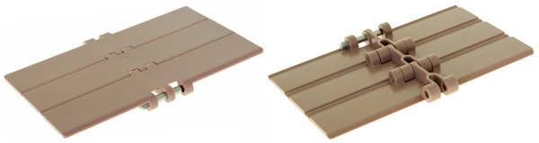 Chaînes à palettes en plastique Chaînes à palettes en plastique