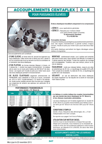 Page 347 : Accouplement Centaflex D-E