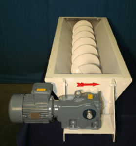 Vis d'Archimède modulaire auge à pallets plastique