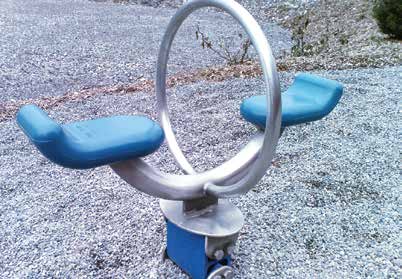 Application des éléments Rosta pour les aires de jeux Application des éléments Rosta pour les aires de jeux