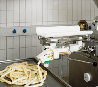 Machine à remplir les saucisses utilisant un va et vient